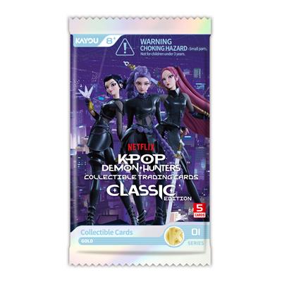 KPop Demon Hunters -Collectible Trading Cards- Classic Edition Booster