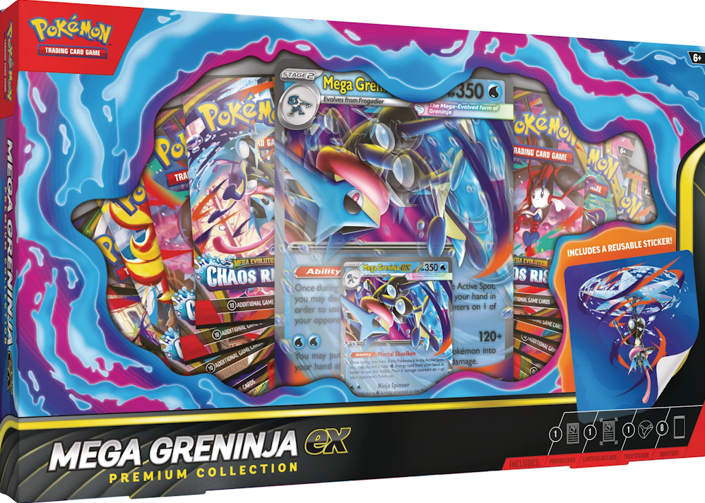 Pokémon Mega Greninja ex Premium Collection