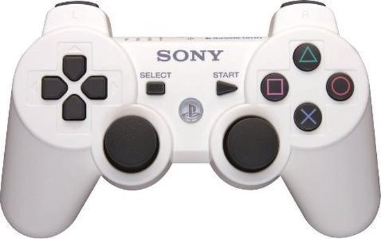 Sony Wireless Dualshock 3 Controller (White)
