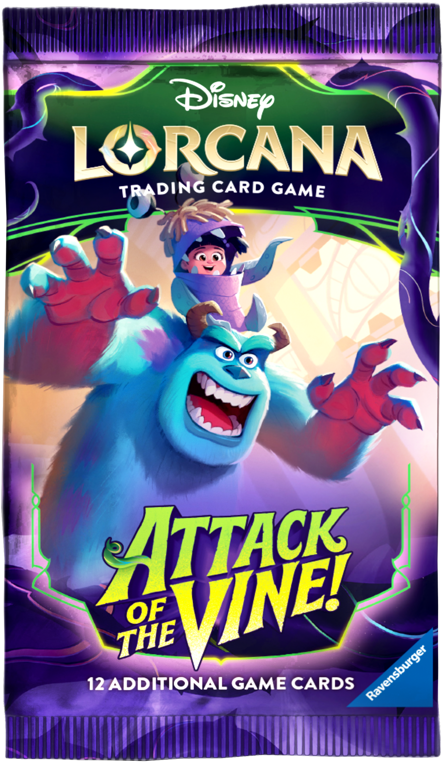 Disney Lorcana Attack of the Vine! Booster Pack