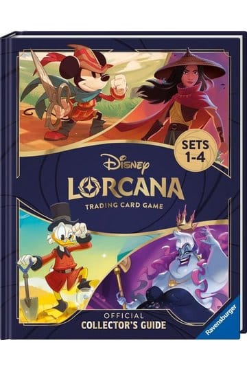 Disney Lorcana TCG Book The Official Collector's Guide: Sets 1-4 (English Version)
