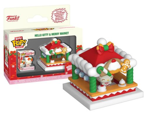 HELLO KITTY HOLIDAY - Bitty Pop Town - Merry Market & Hello Kitty