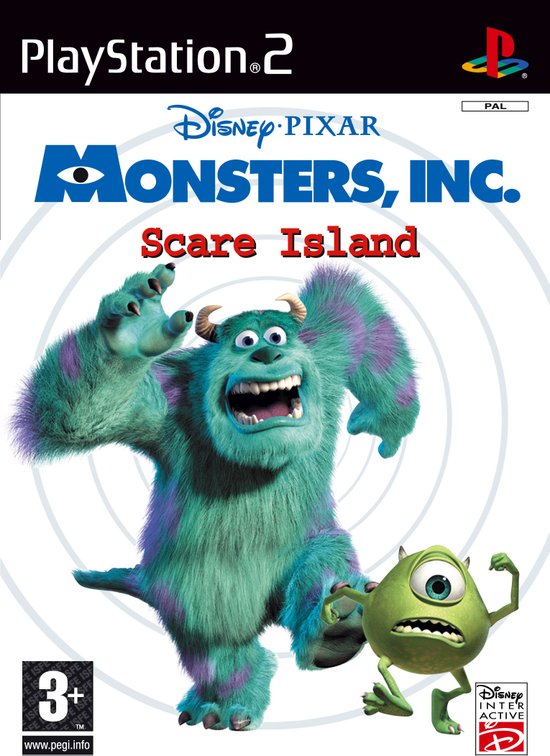 Monsters inc. Schrik Eiland