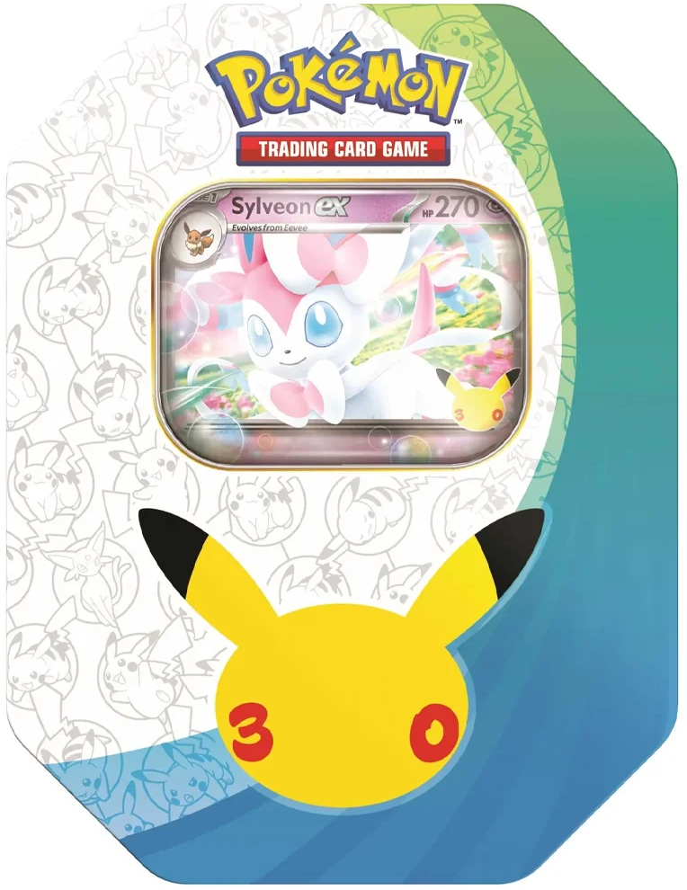 Pokémon 30th Celebration ex Tin - Sylveon ex