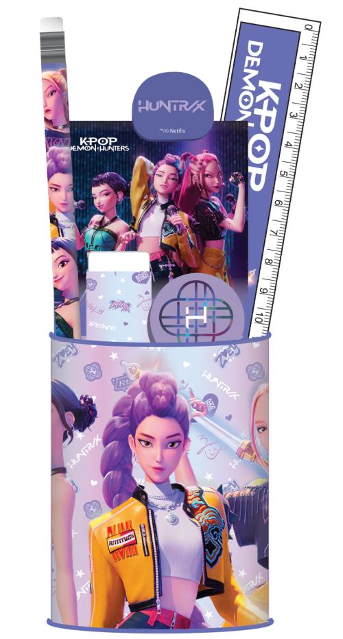 K-POP DEMON HUNTERS - Stationery Set + Pencil Pot 
