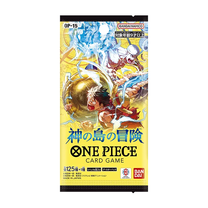Bandai Namco One Piece TCG Adventure on Kami's Island (OP-15)-Booster Pack (Japans)