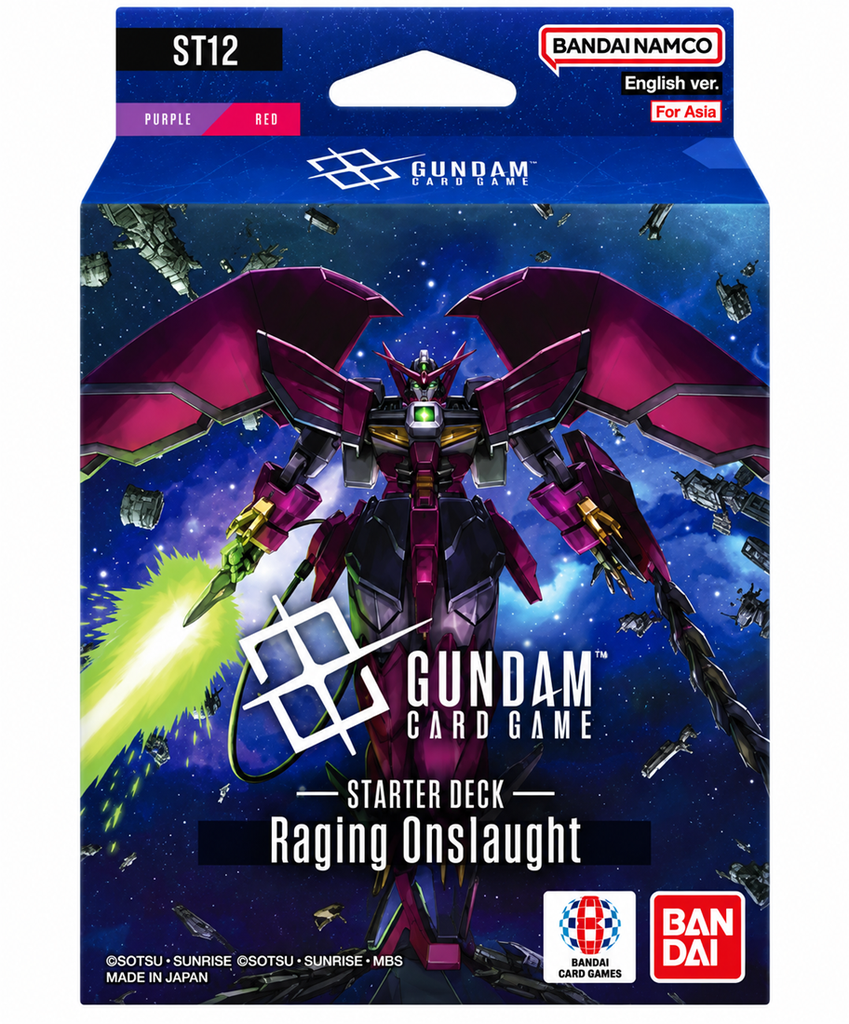 Gundam Card Game Starter Deck 12 (ST12) - Raging Onslaught 