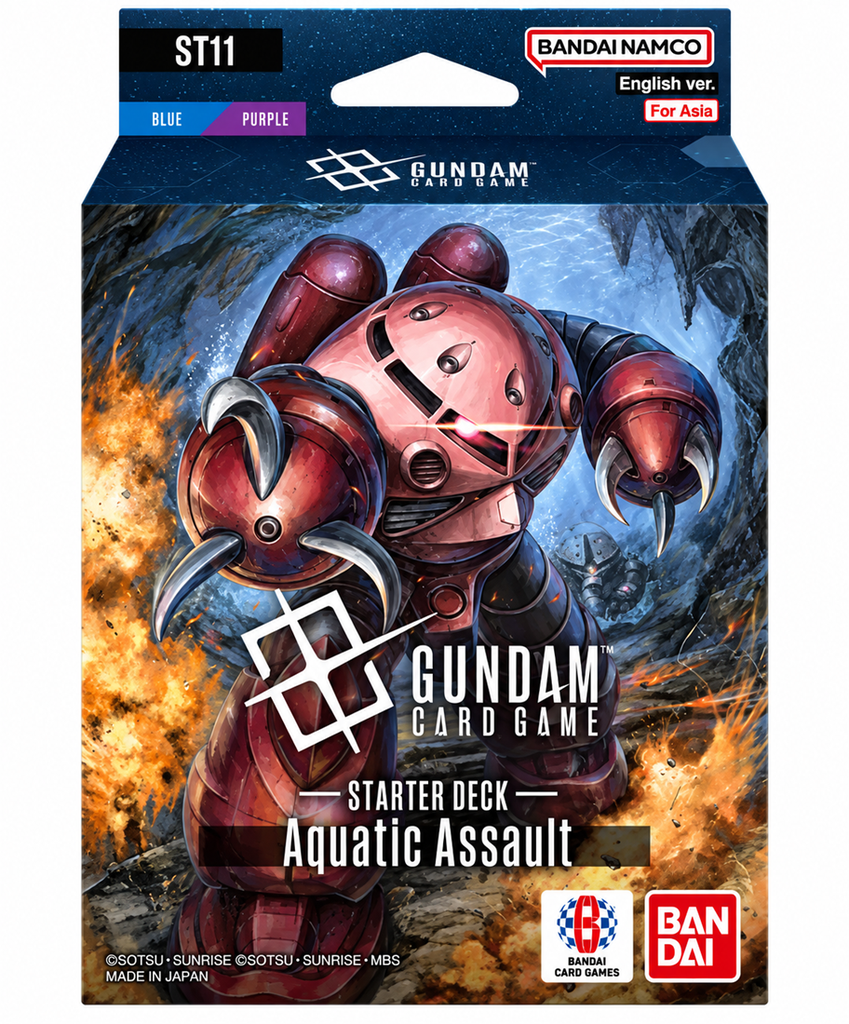 Gundam Card Game Starter Deck 11 (ST11) - Aquatic Assault 