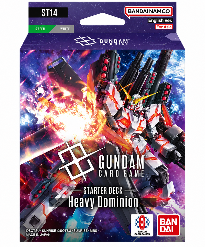 Gundam Card Game Starter Deck 14 (ST14) - Heavy Dominion