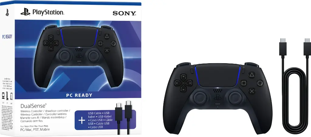 Dualsense Wireless Controller (PC Ready) - Midnight Black 