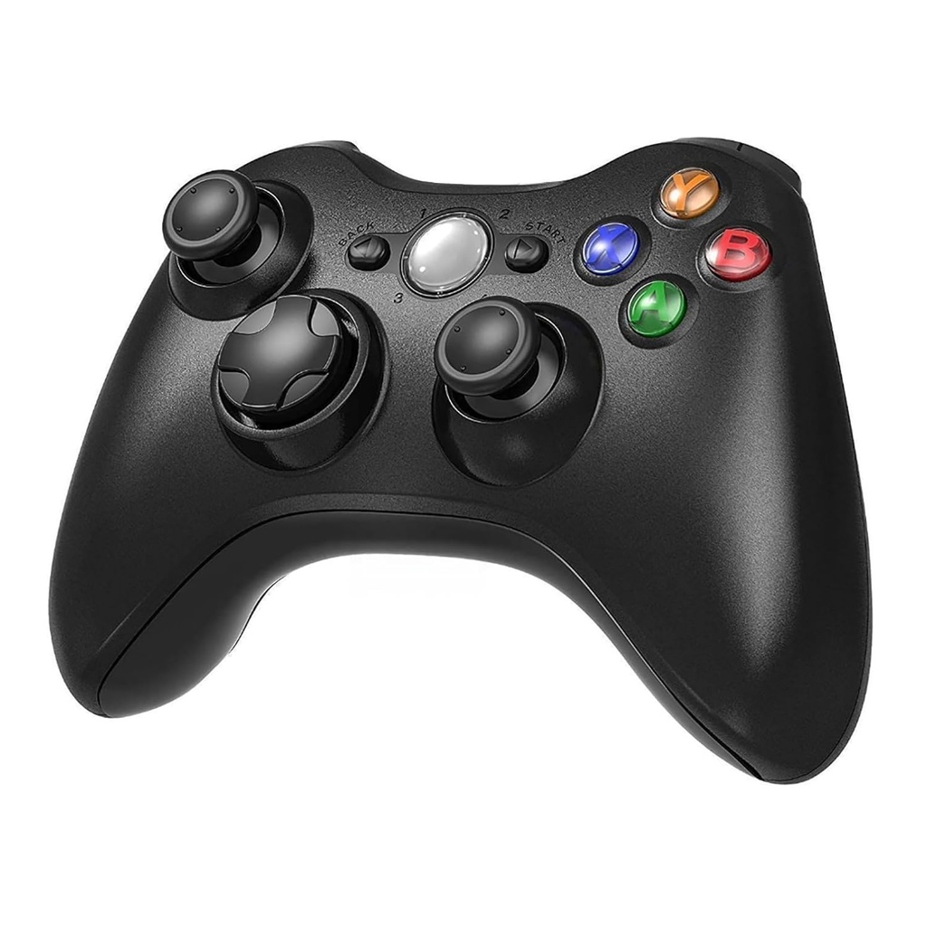 Budget Xbox 360 Wireless Controller-Zwart