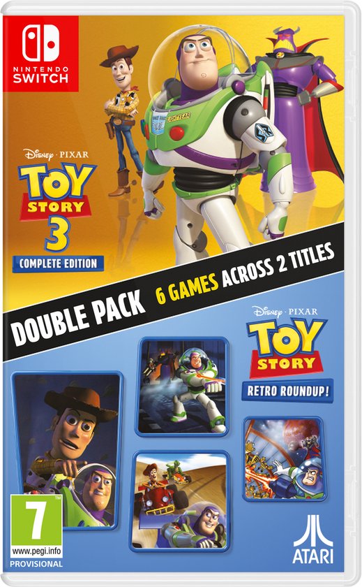 Toy Story: Retro Roundup! + Toy Story 3 Complete Edition Double Pack 