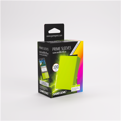 Gamegenic Sleeves Pack Prime Lime