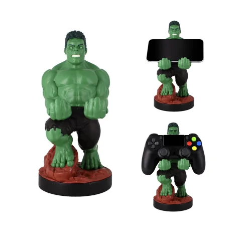 Cable Guys: Marvel Avengers - Hulk Controller & Phone Support - 20cm