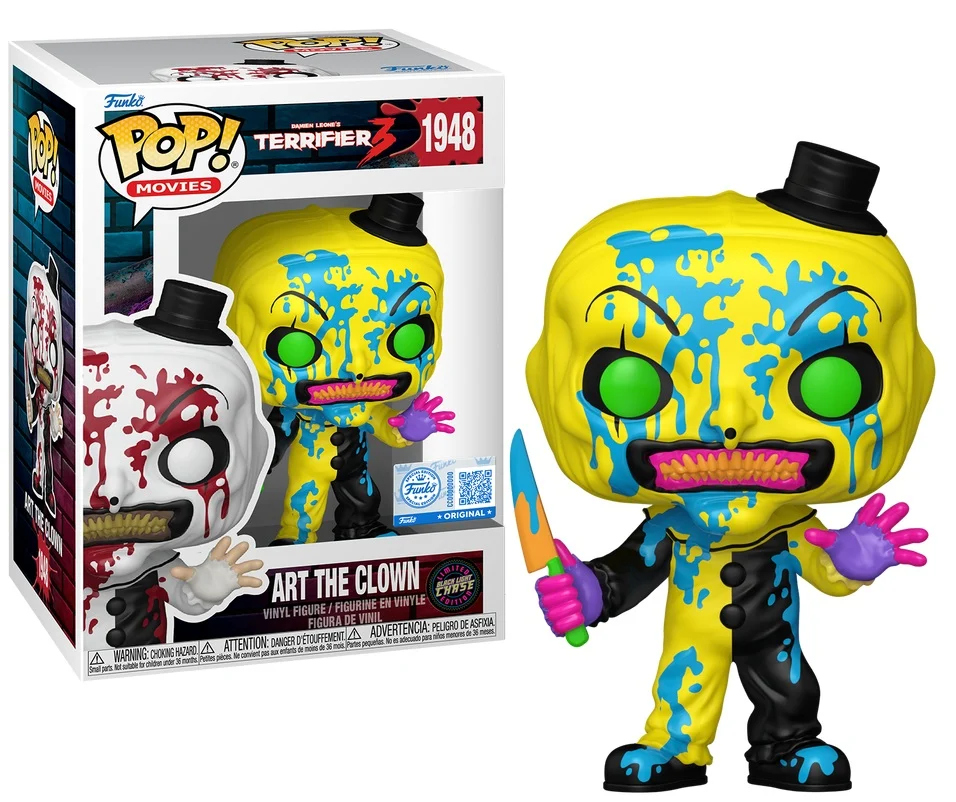 Pop! Movies: Terrifier 3 - Art The Clown (1948) (Chase)