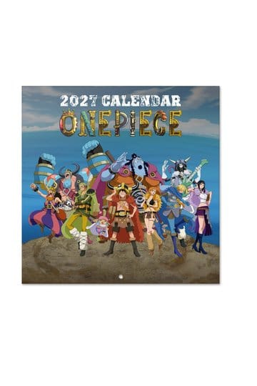 One Piece Wall Calendar 2027 30 x 30 cm 