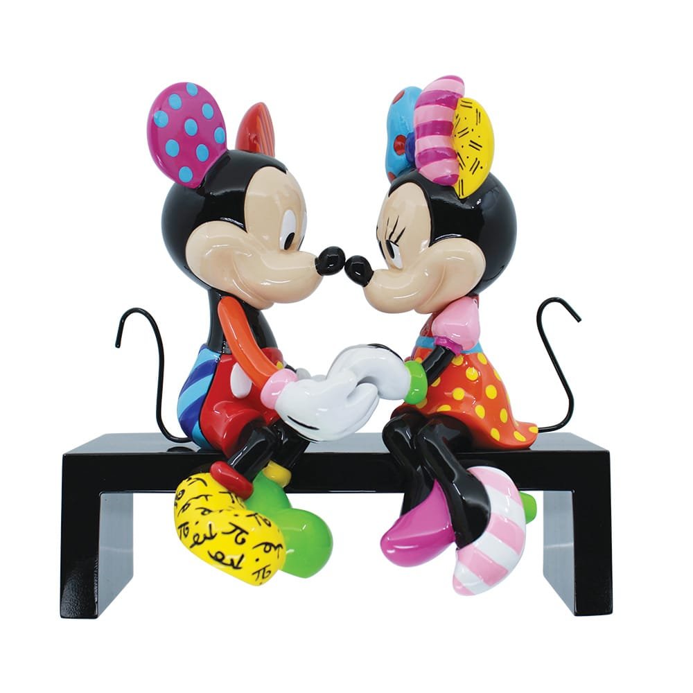 Mickey and Minnie Mouse Love Figurine by Disney Britto