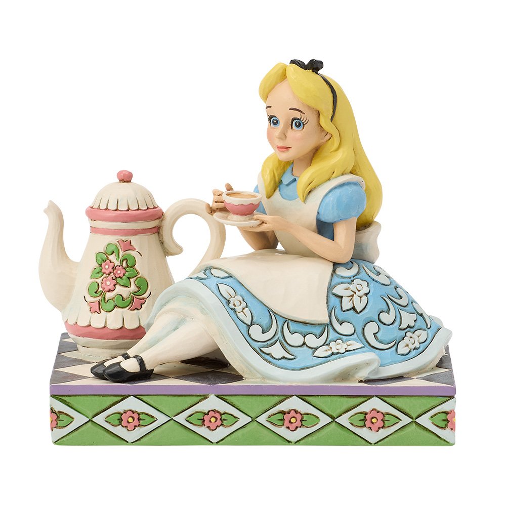Alice with Teapot Figurine by Disney Traditions