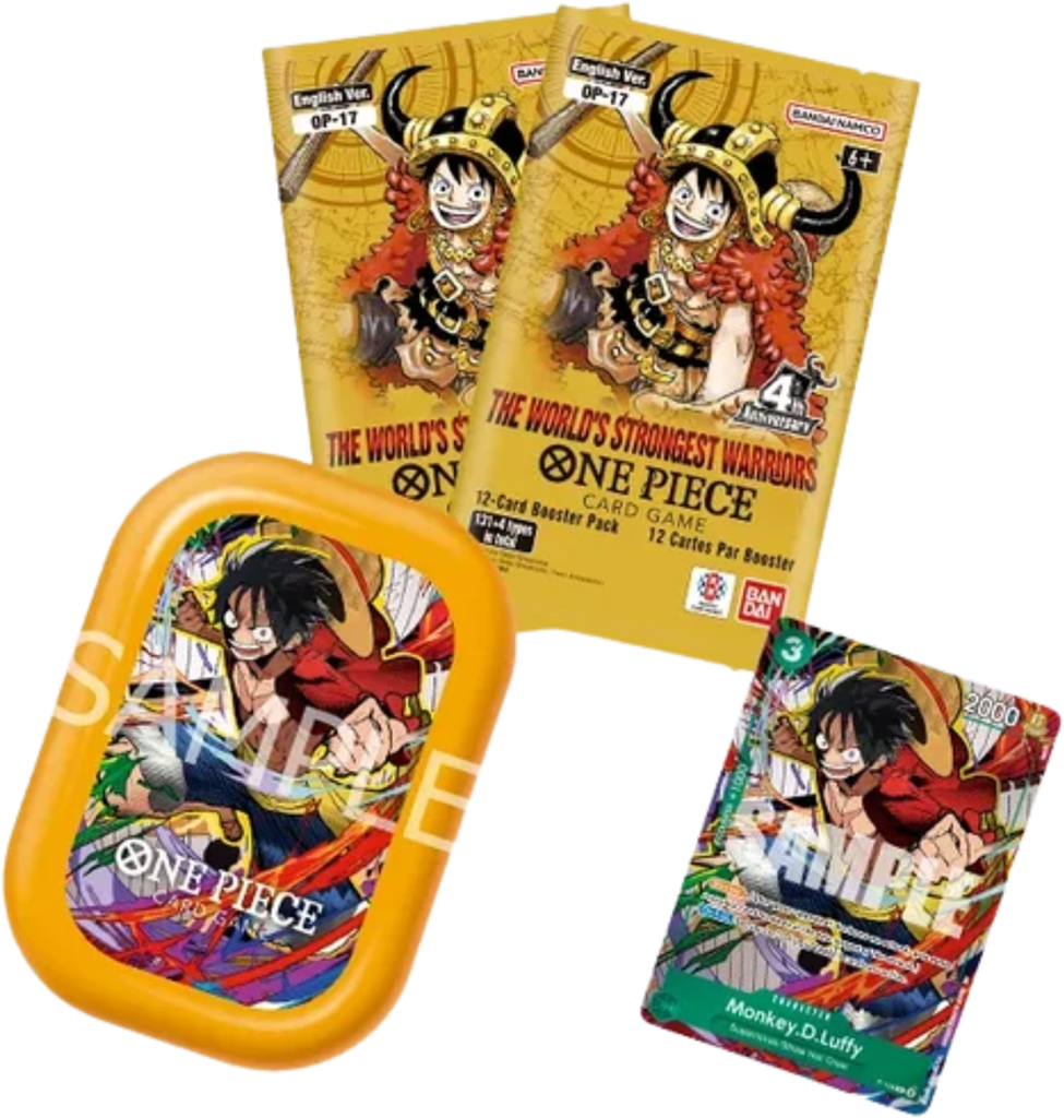 One Piece Mini Case Set Vol. 3 - Luffy Yellow 