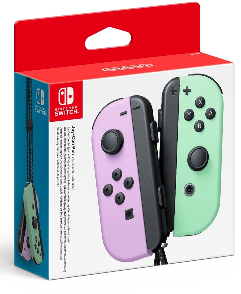 Joy-Con Pair - Pastel Purple/ Pastel Green