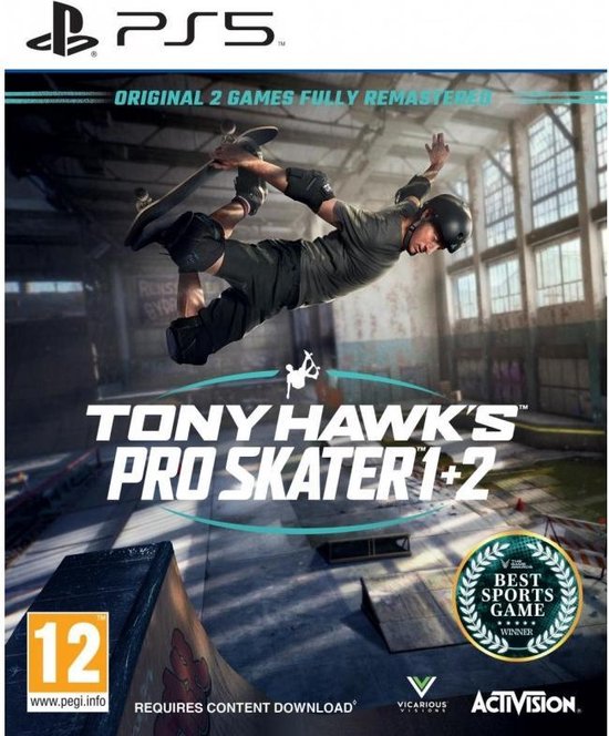 Tony Hawk's Pro skater 1+2