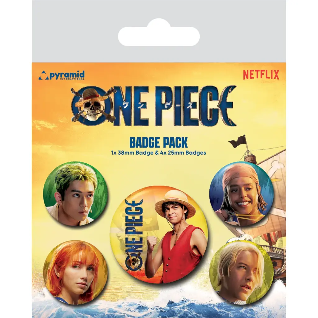 One Piece - The Straw Hats Badge Pack