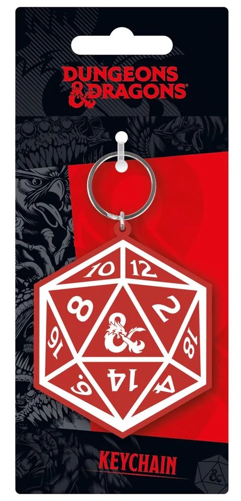 Dungeons & Dragons Dice Keychain