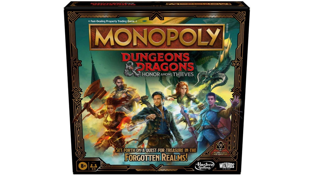 Monopoly Dungeons & Dragons - Honour Among Thieves