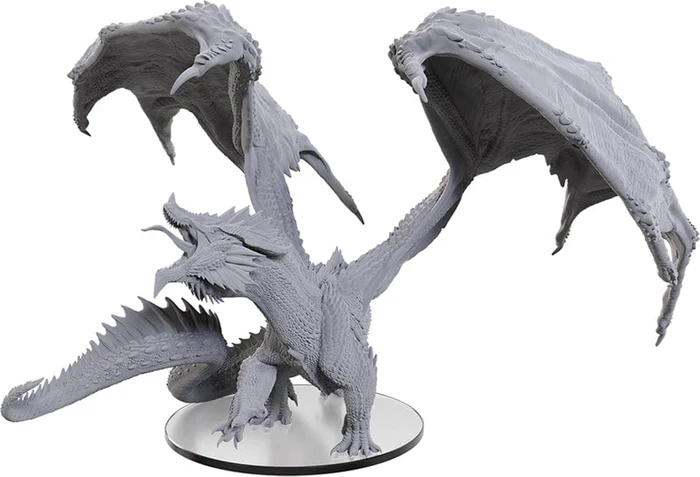 D&D Nolzur's Marvelous Miniatures Unpainted Adult Red Dragon Tyrant 18cm