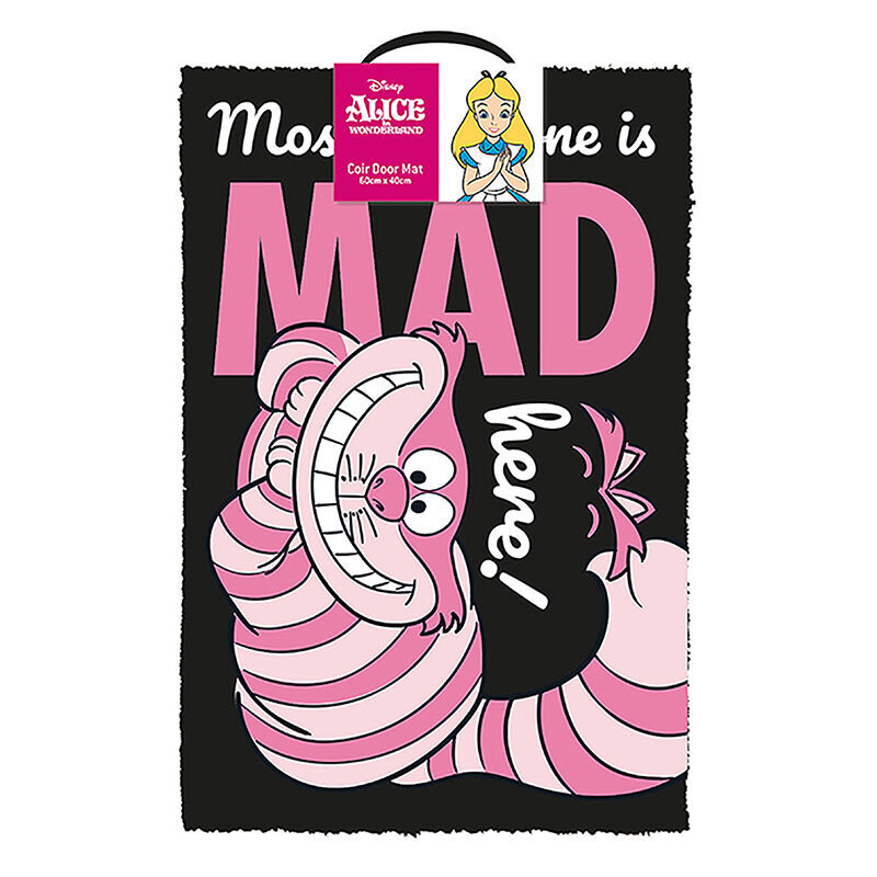 Alice in Wonderland - We're All Mad Here! Doormat