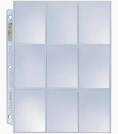 Hologram Page 9-Pocket Secure Platinum