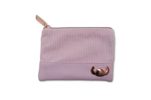 Lilo & Stitch: Pink Corduroy Pouch