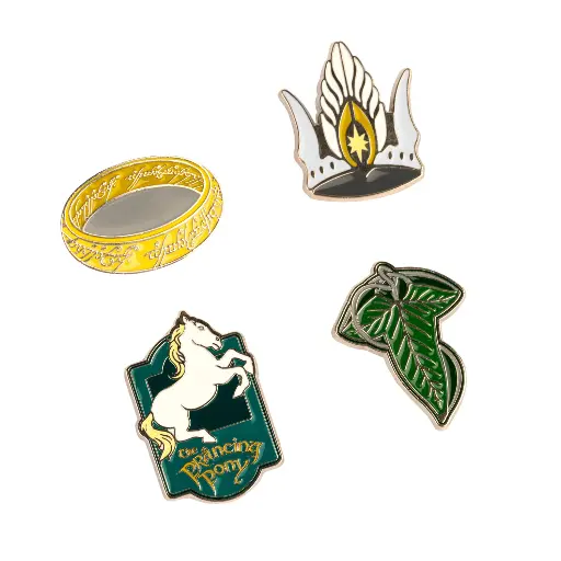 Lord Of The Rings Set Of 4 Pins