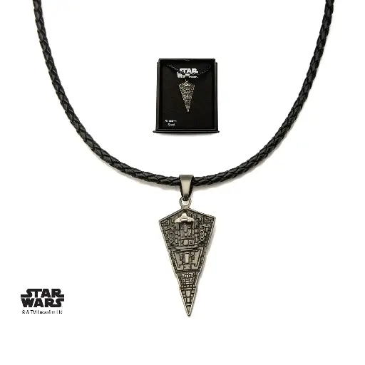 Star Wars Stainless Steel Star Destroyer Necklace