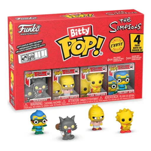 Bitty Pop! Simpsons: Scratchy 4-pack