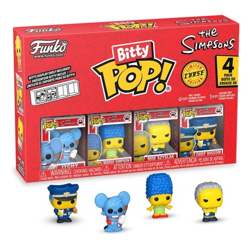 Bitty Pop! The Simpsons - Itchy 4-pack