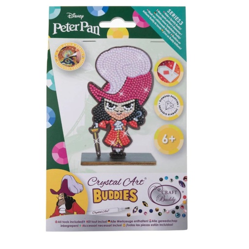 Crystal Art Figurine: Disney - Captain Hook