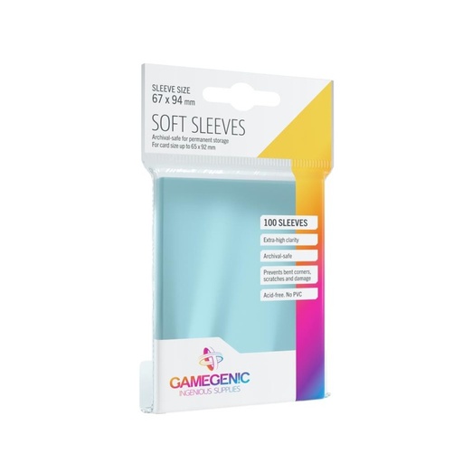 Gamegenic Soft Sleeves Pack (100)