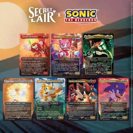 Magic the Gathering: Secret Lair - Sonic Friends & Foes (Non Foil)