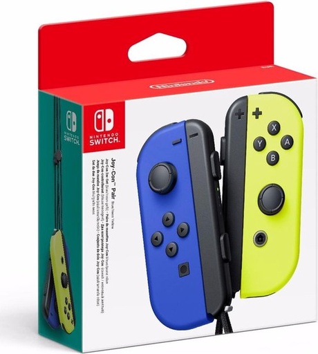 Joy-Con Pair - Blue/Neon Yellow