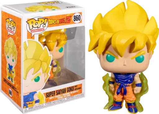 Pop! Animation: Dragon Ball Z - Super Sayan Goku (First Apperance)(860)