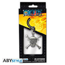 3D Keychain: One Piece - Luffy Skull