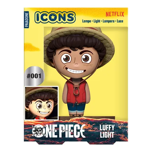 One Piece Netflix - Luffy - Icon Lamp 11cm