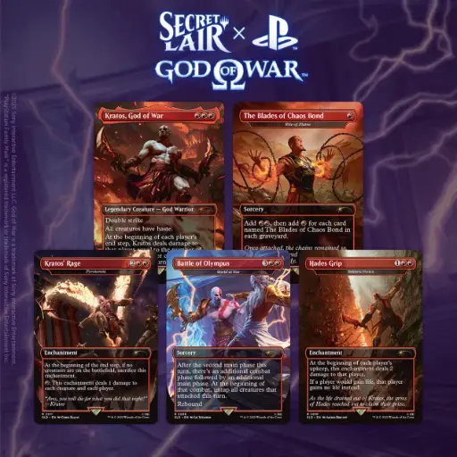 Magic the Gathering: Secret Lair - God Of War - Greek (Non-Foil)