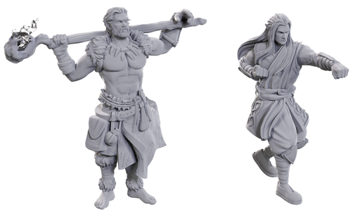 Dungeons & Dragons: Figurines - Archdruid & Martial Arts Adept