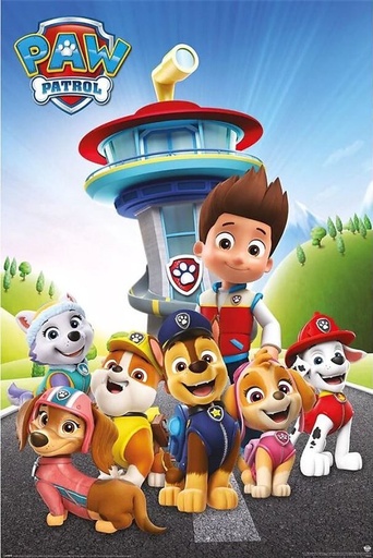 Paw Patrol Ready for Action Poster 61x91.5cm
