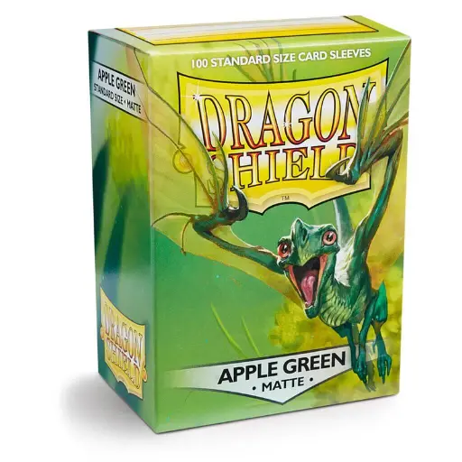 Dragon Shield: Matte Sleeves - Apple Green (Standard Size)