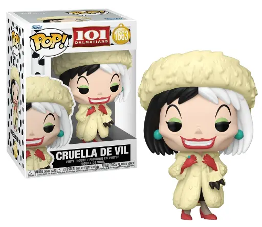 Pop! 101 Dalmatians - Cruella de Vil (1663)