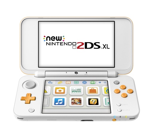 New Nintendo 2DS XL Console White/Orange