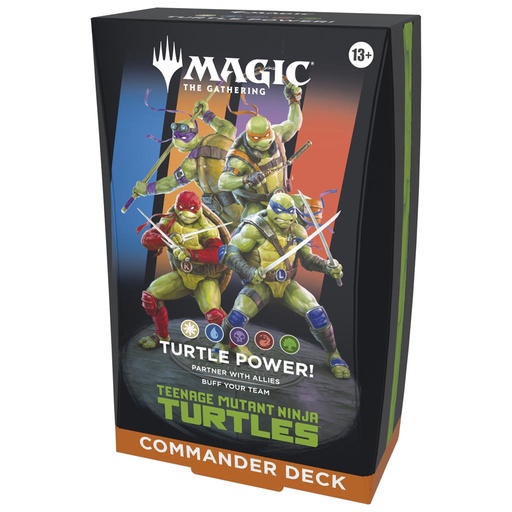 Magic the Gathering Teenage Mutant Ninja Turtles Commander Deck - Turtle Power!